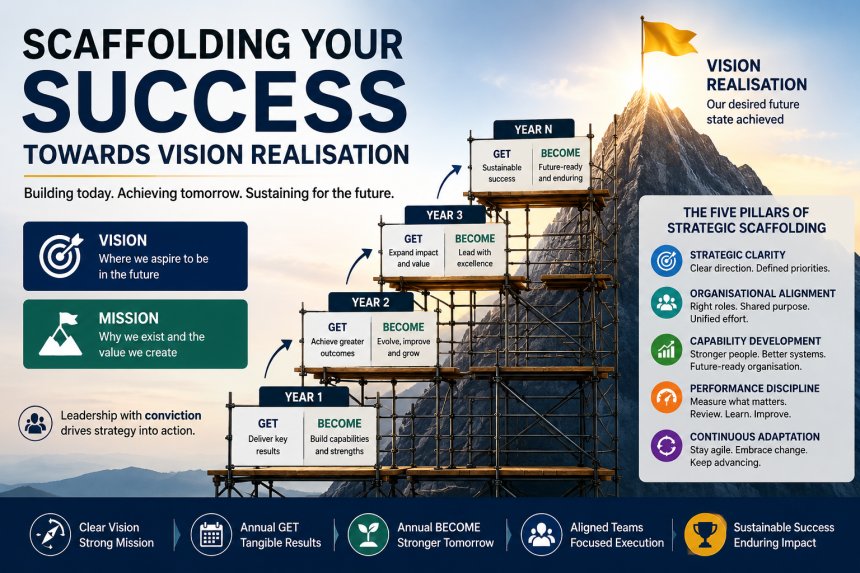 Scaffolding Your Success Towards Vision Realisation