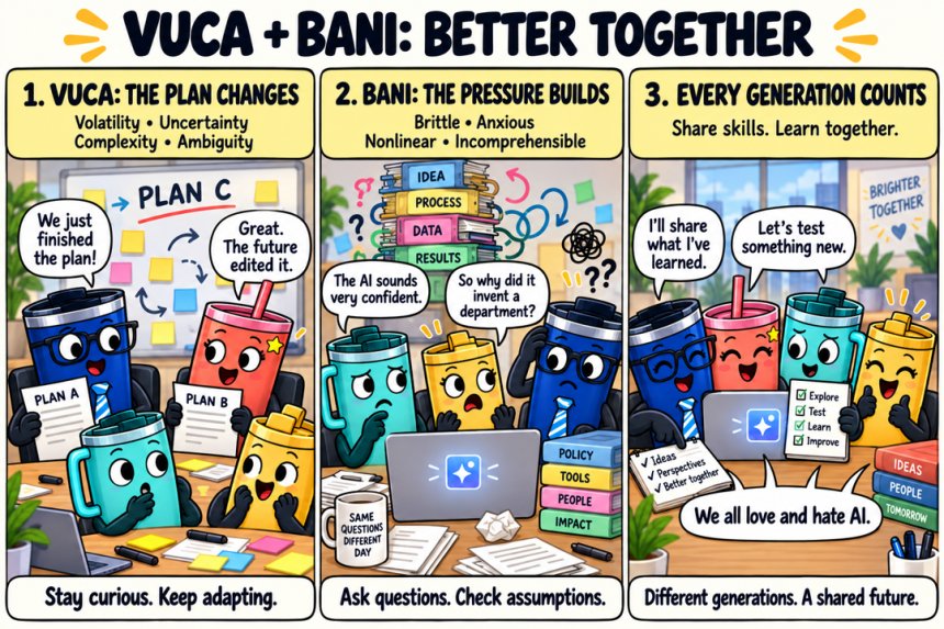 VUCA, BANI and the Future of Work: Every Generation Has a Seat at the Table